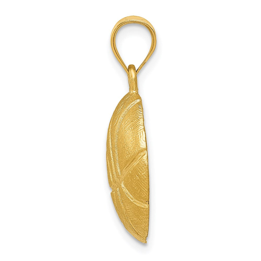 14 Karat Gelbgold Basketball-Charm