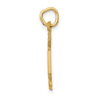 14K Gelbgold Rn Krankenschwester Charm