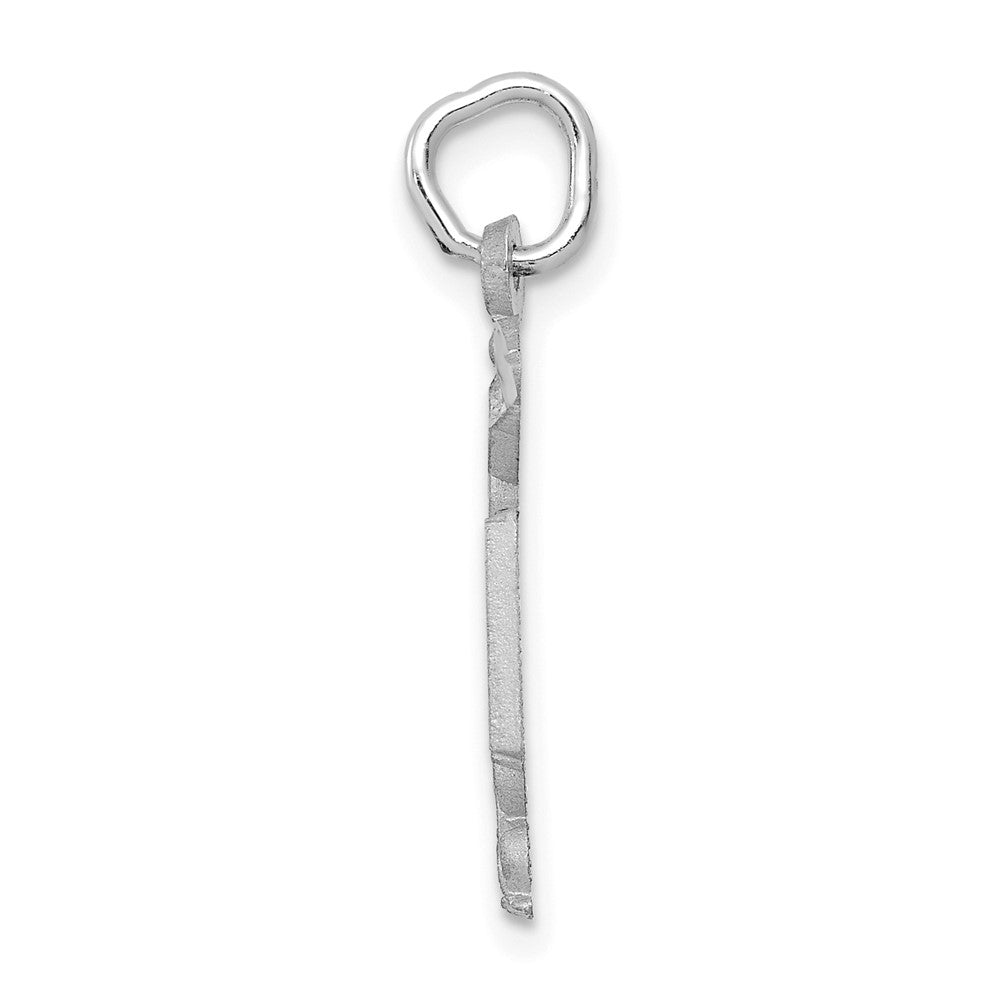 14K Weißgold Rn Krankenschwester Charm