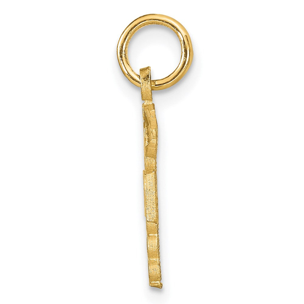 14K Gelbgold Rn Krankenschwester Charm