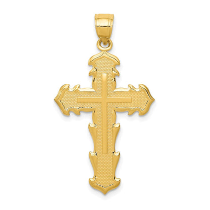 Passionskreuz-Anhänger aus 14K Gelbgold