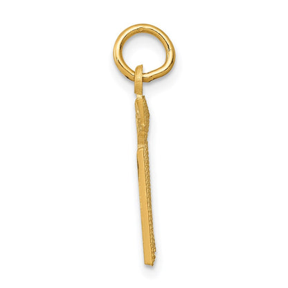 14K Gelbgold Rn Krankenschwester Charm