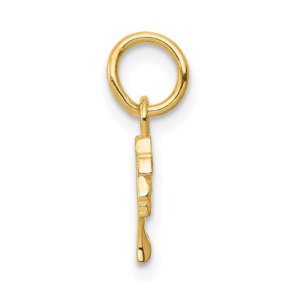 14K Gelbgold Nefertiti Charm