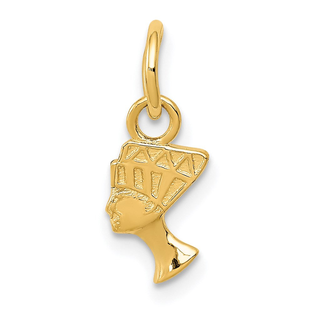 14K Gelbgold Nefertiti Charm