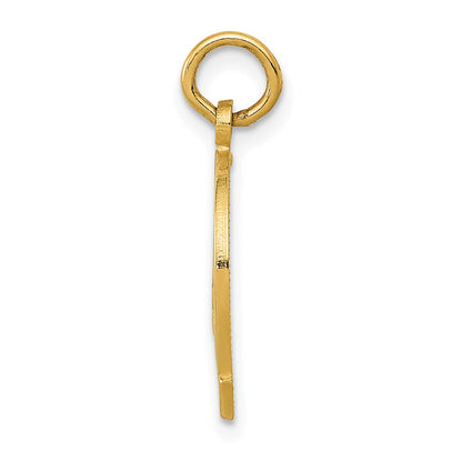 14K Gelbgold Hufeisen Charm