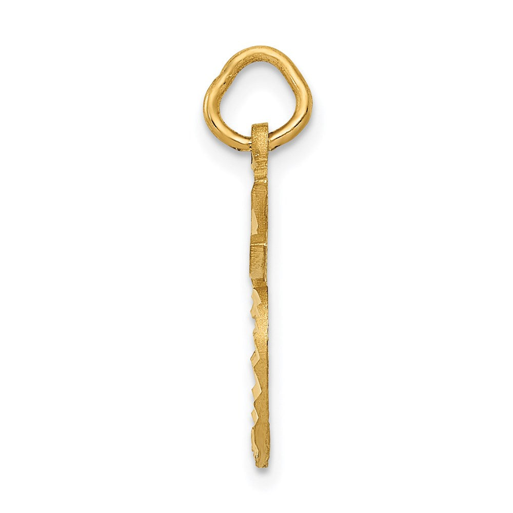 14K Gelbgold Apple Charm