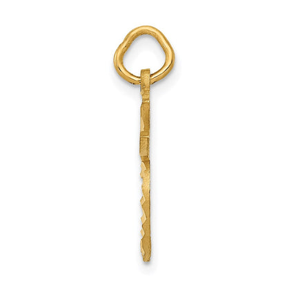 14K Gelbgold Apple Charm