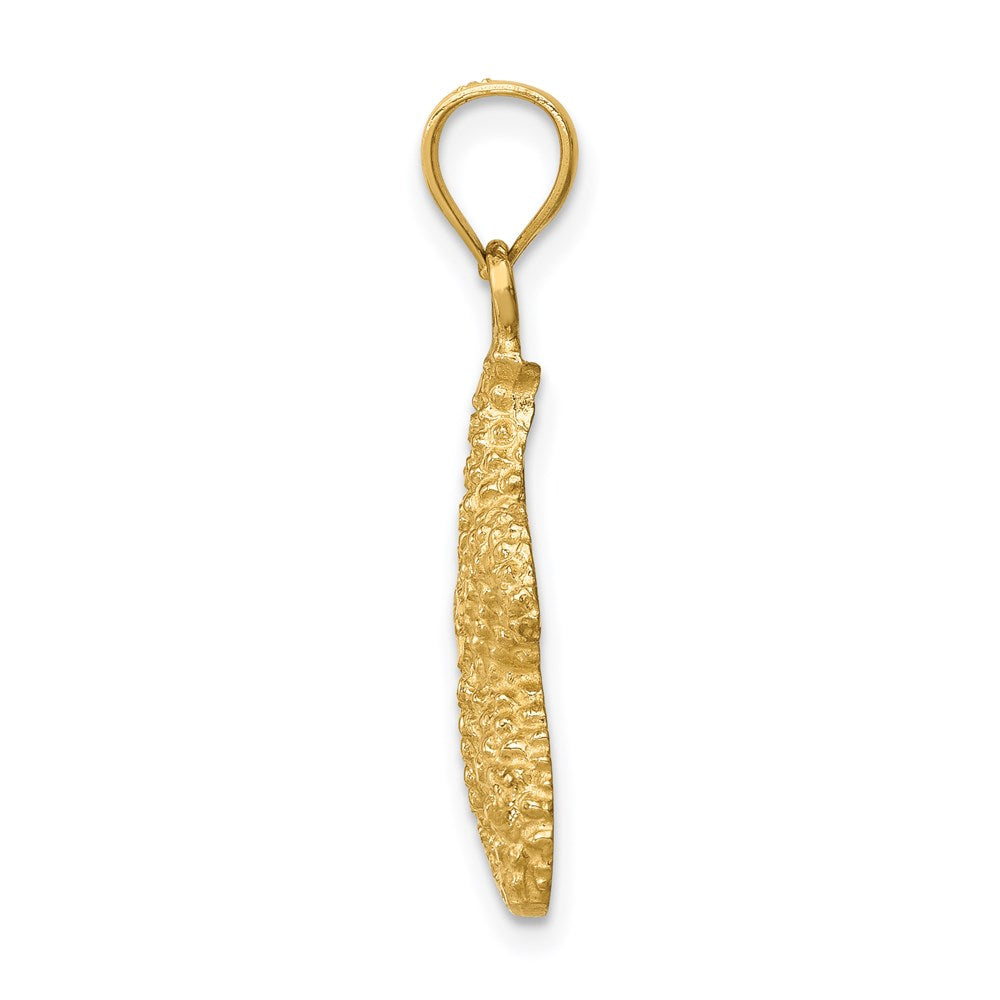 14K Gelbgold Seestern-Anhänger
