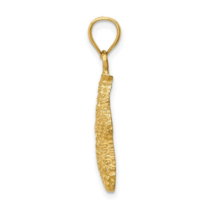 14K Gelbgold Seestern-Anhänger
