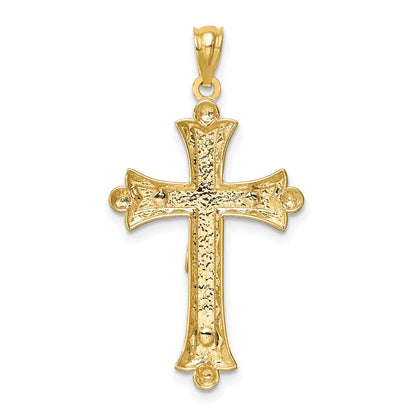 14K Bicolor Gold Bicolor Gold Florentinisch Kruzifix