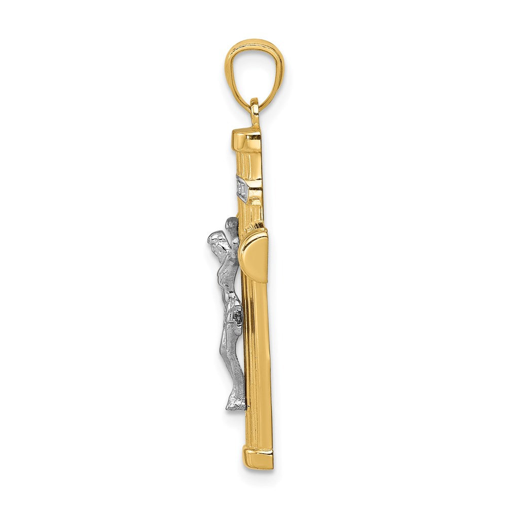 14K Bicolor Gold Bicolor Gold Inri Kruzifix
