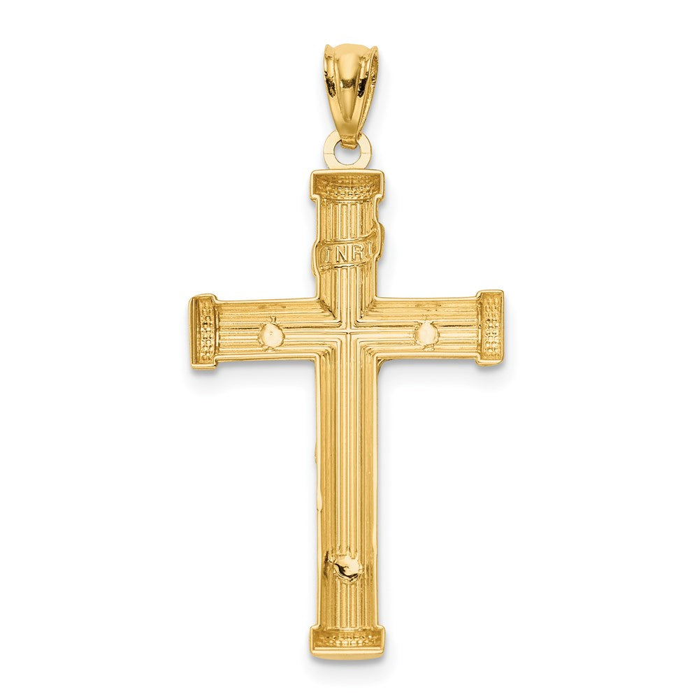 14K Bicolor Gold Bicolor Gold Inri Kruzifix