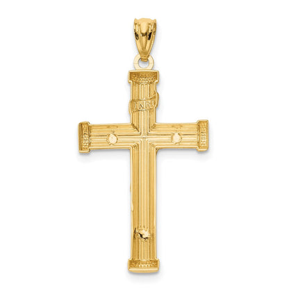 14K Bicolor Gold Bicolor Gold Inri Kruzifix