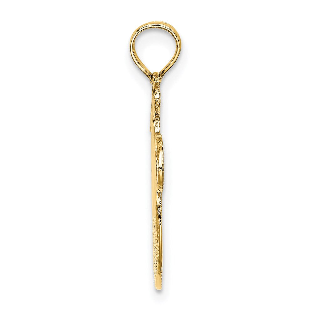 14K Gelbgold Arche-Noah-Charm