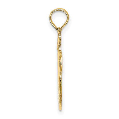 14K Gelbgold Arche-Noah-Charm