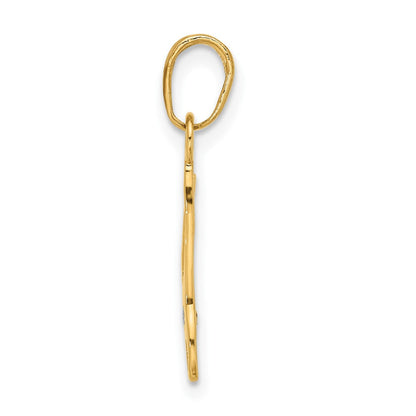 14K Gelb & Rhodium und Weiß Rhodium Diamantiert 3d Pliers Anhänger