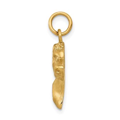 Hunde-Charm aus 14K Gelbgold