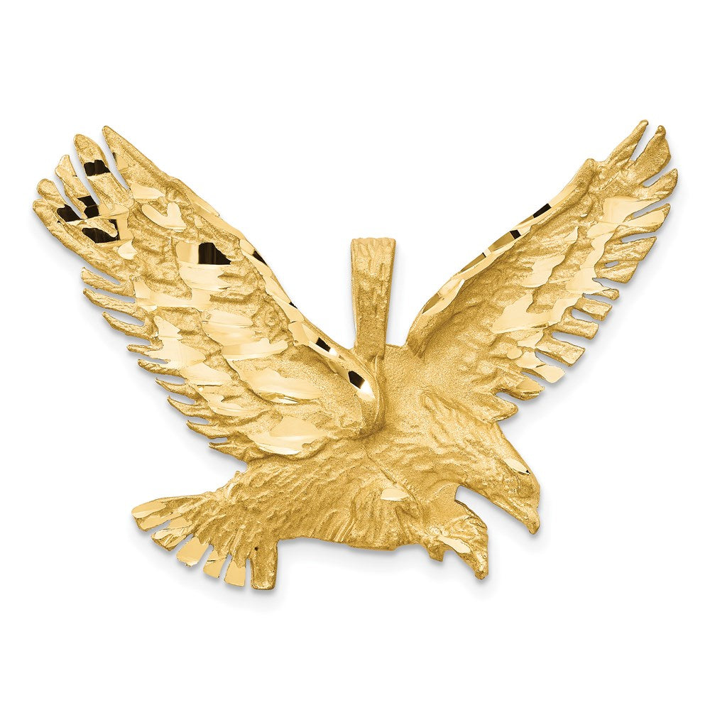 14K Gelbgold Adler-Anhänger