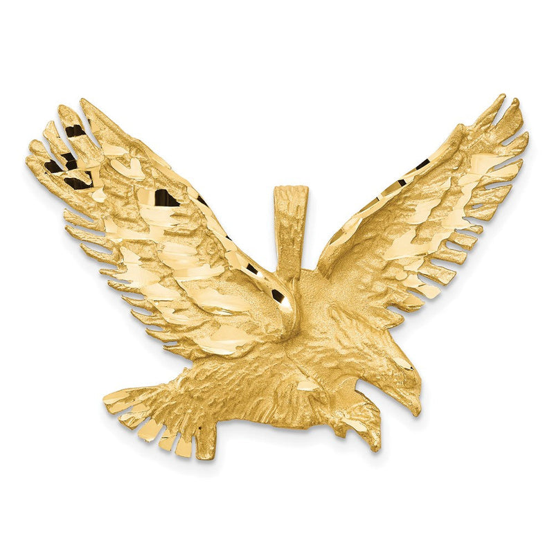 14K Gelbgold Adler-Anhänger