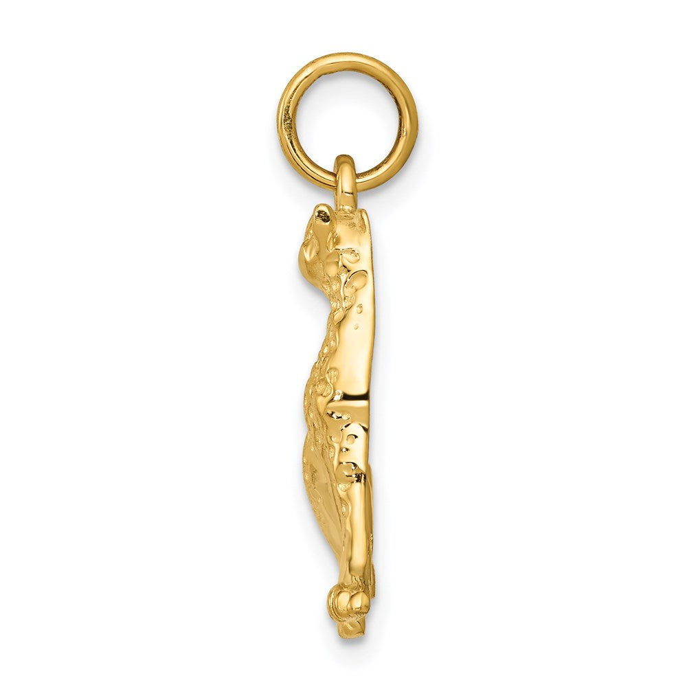14K Gelbgold Gepard-Charm