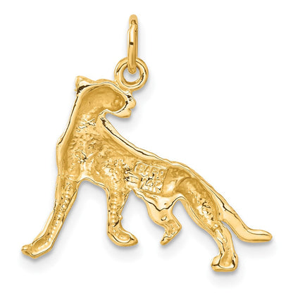 14K Gelbgold Gepard-Charm