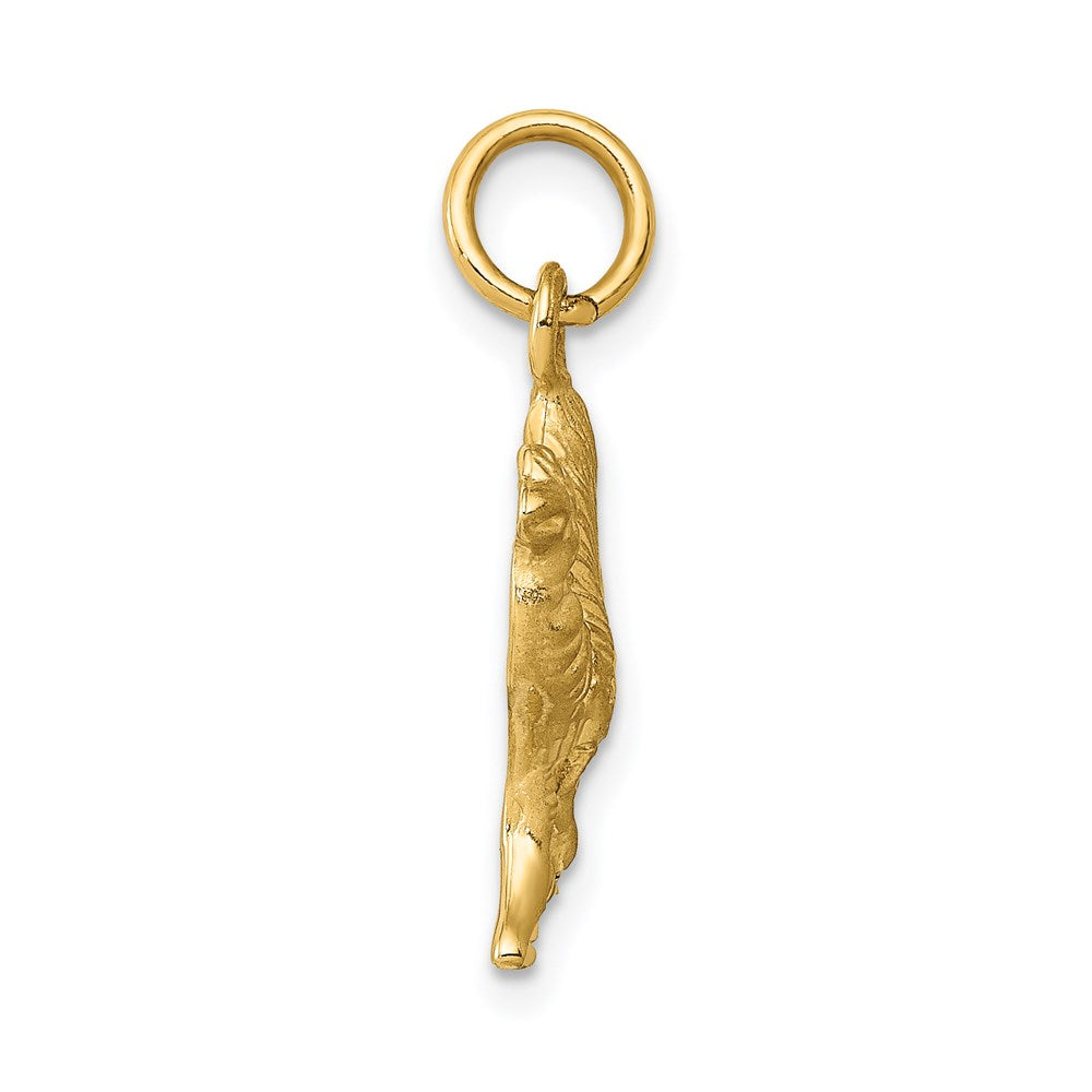 14K Gelbgold Camel Charm
