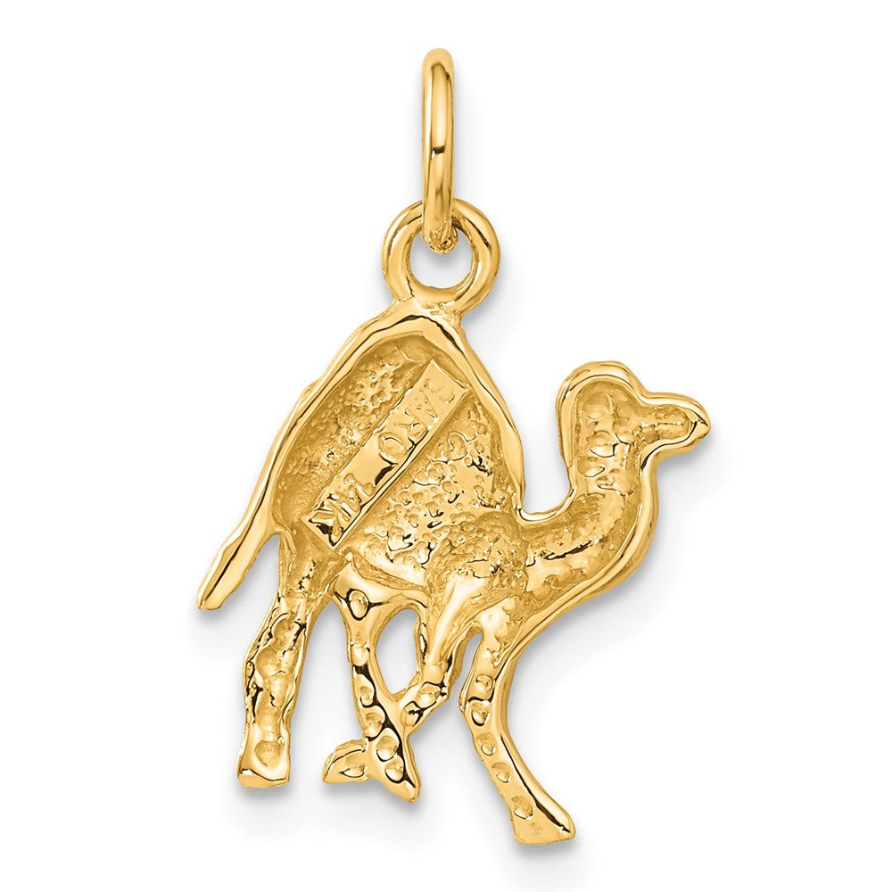 14K Gelbgold Camel Charm