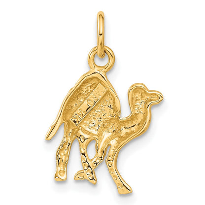 14K Gelbgold Camel Charm