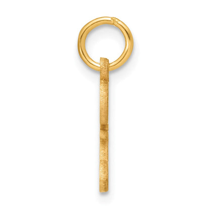 14K Gelbgold Initiale Z Charm