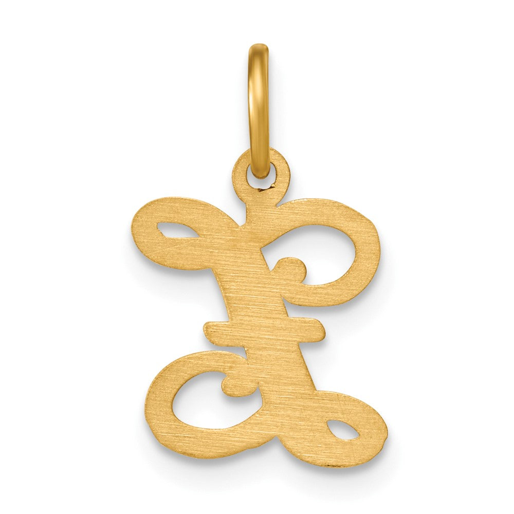 14K Gelbgold Initiale Z Charm