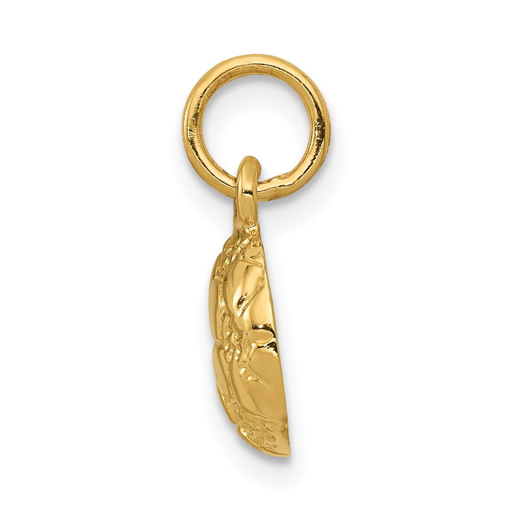 14K Gelbgold Fußball Kugel Charm