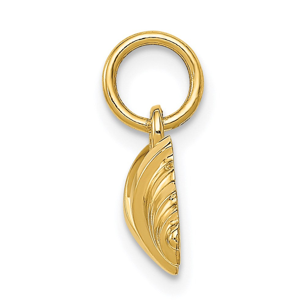 14K Gelbgold Barbell Charm