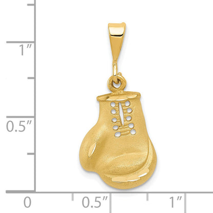 14K Gelbgold Boxhandschuh-Charm