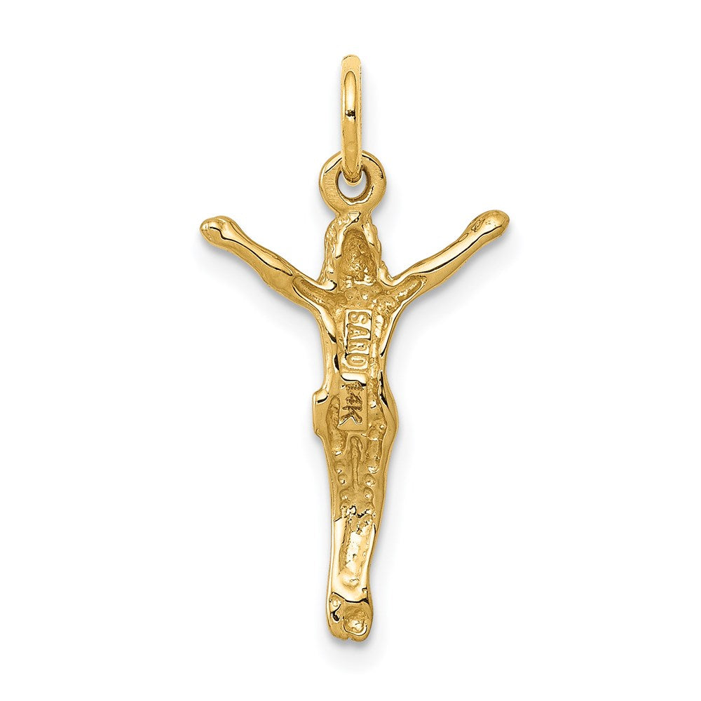 14K Gelbgold Corpus Charm