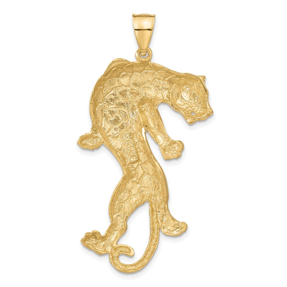 14K Gelbgold Panther-Anhänger