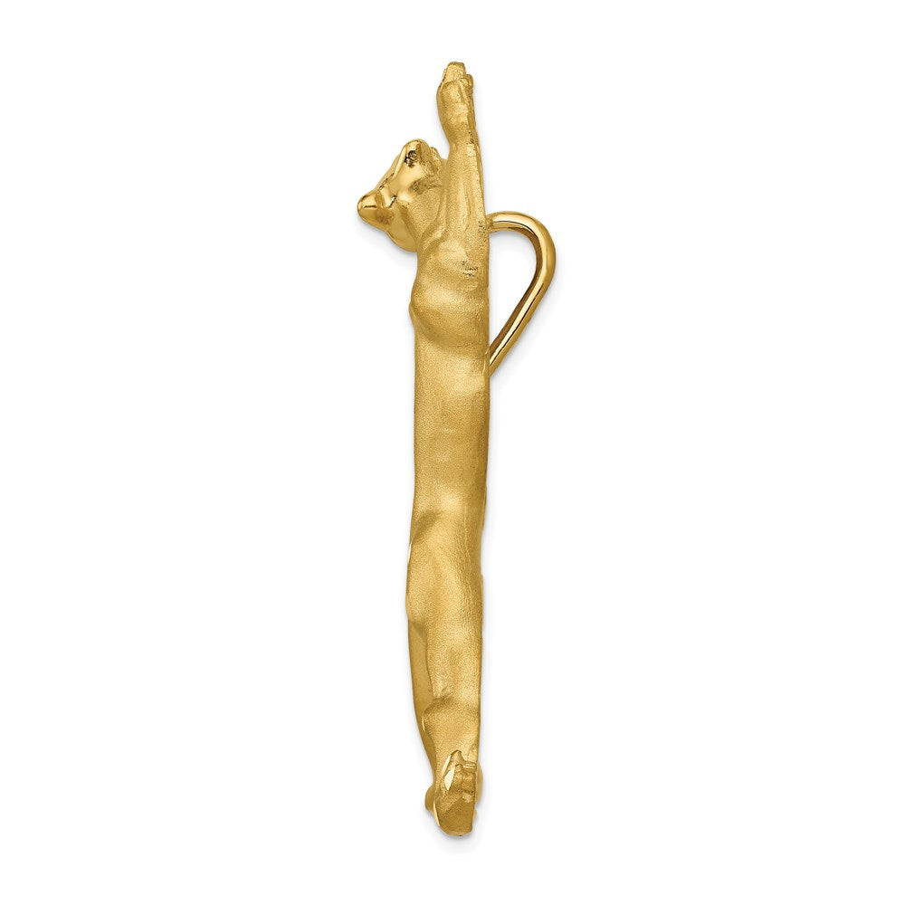 14K Gelbgold Panther-Anhänger