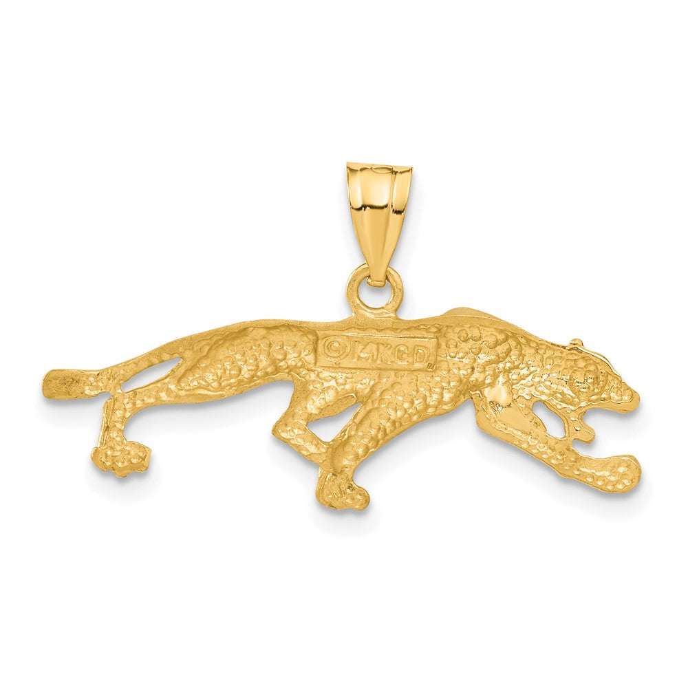 14K Gelbgold Panther-Anhänger