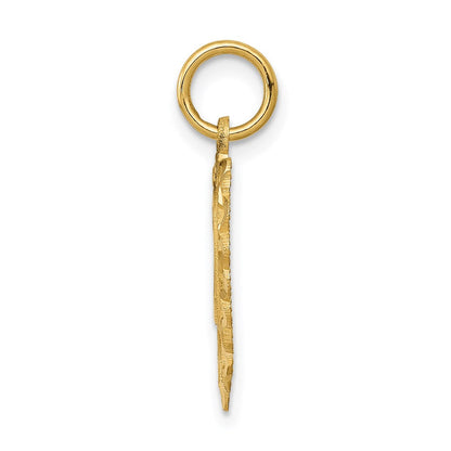 14K Gelbgold 20 in Herz Charm