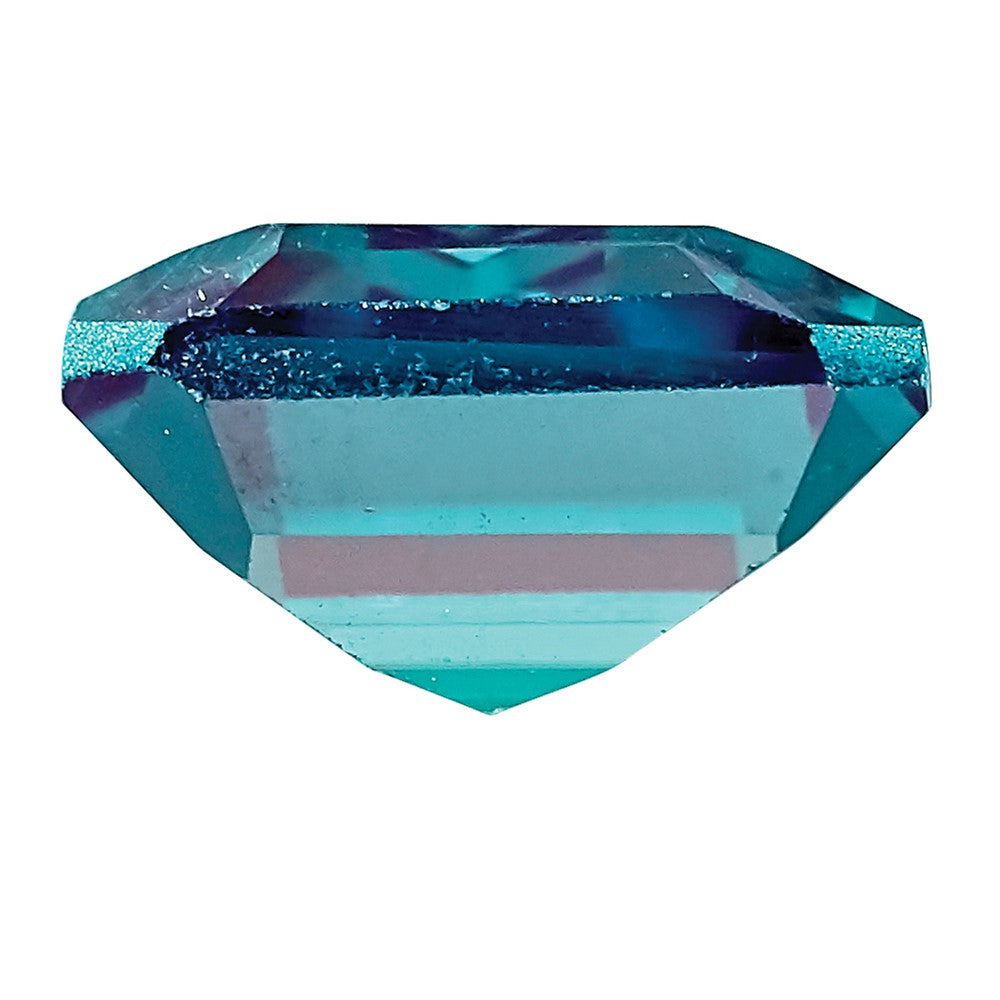 Edelstein Erzeugt Alexandrite 6x4mm Smaragdschliff