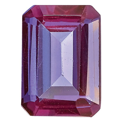 Edelstein Erzeugt Alexandrite 7x5mm Smaragdschliff