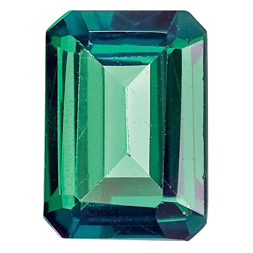 Edelstein Erzeugt Alexandrite 6x4mm Smaragdschliff