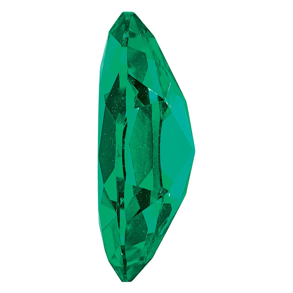 Edelstein Erzeugt Smaragd 6x3mm Marquise