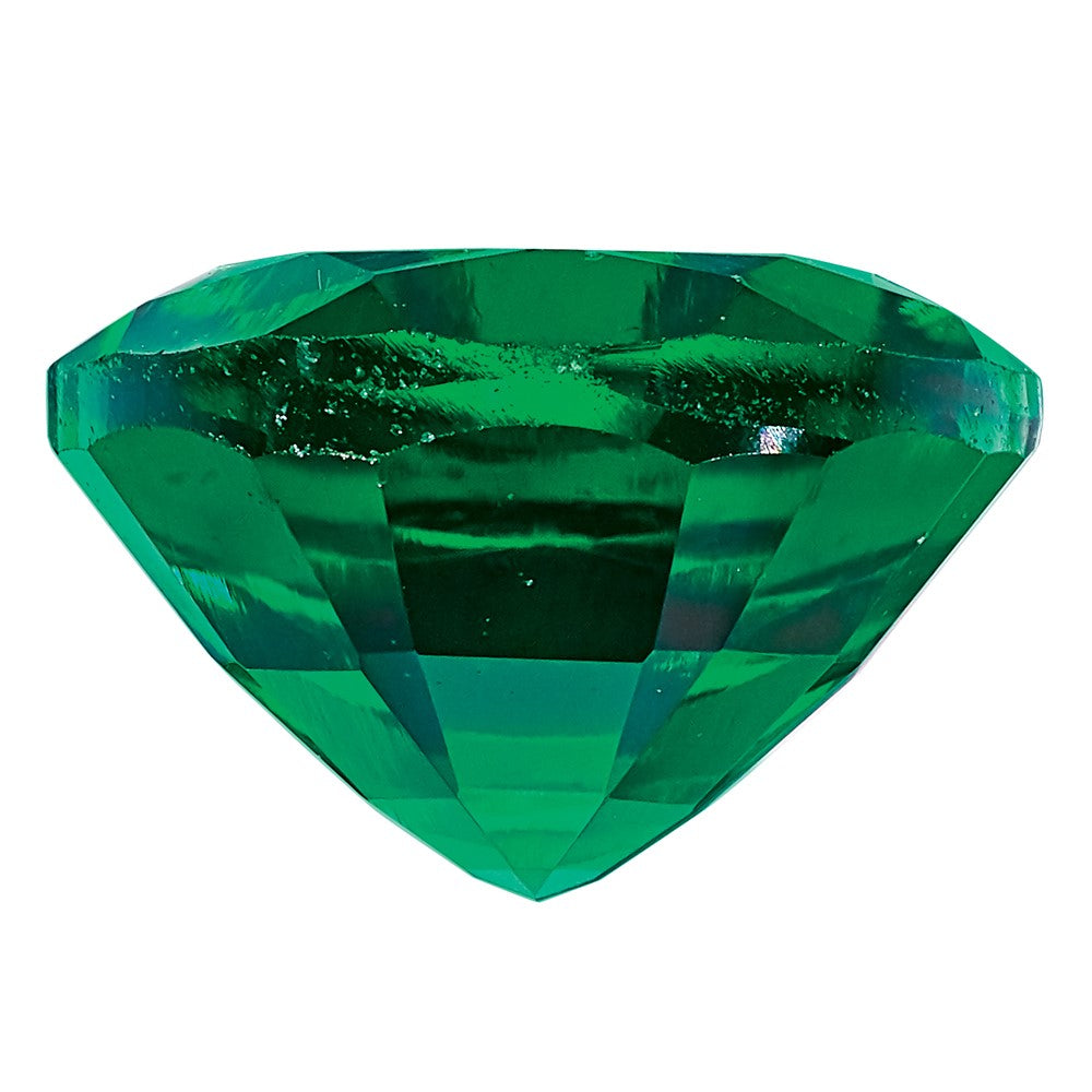Edelstein Erzeugt Smaragd 8x6mm Oval