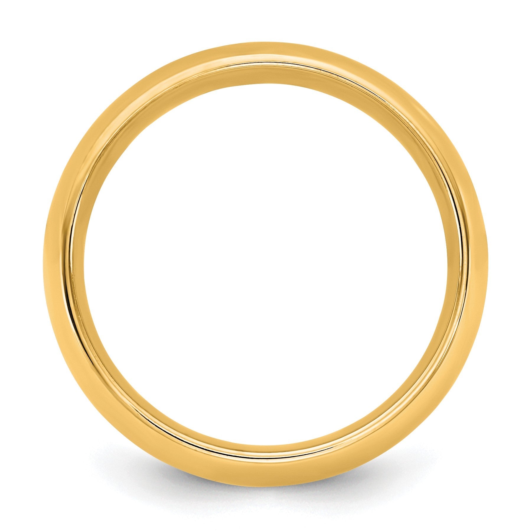 14K Gelbgold 1,5 mm Standard Komfort-Passform Ehering