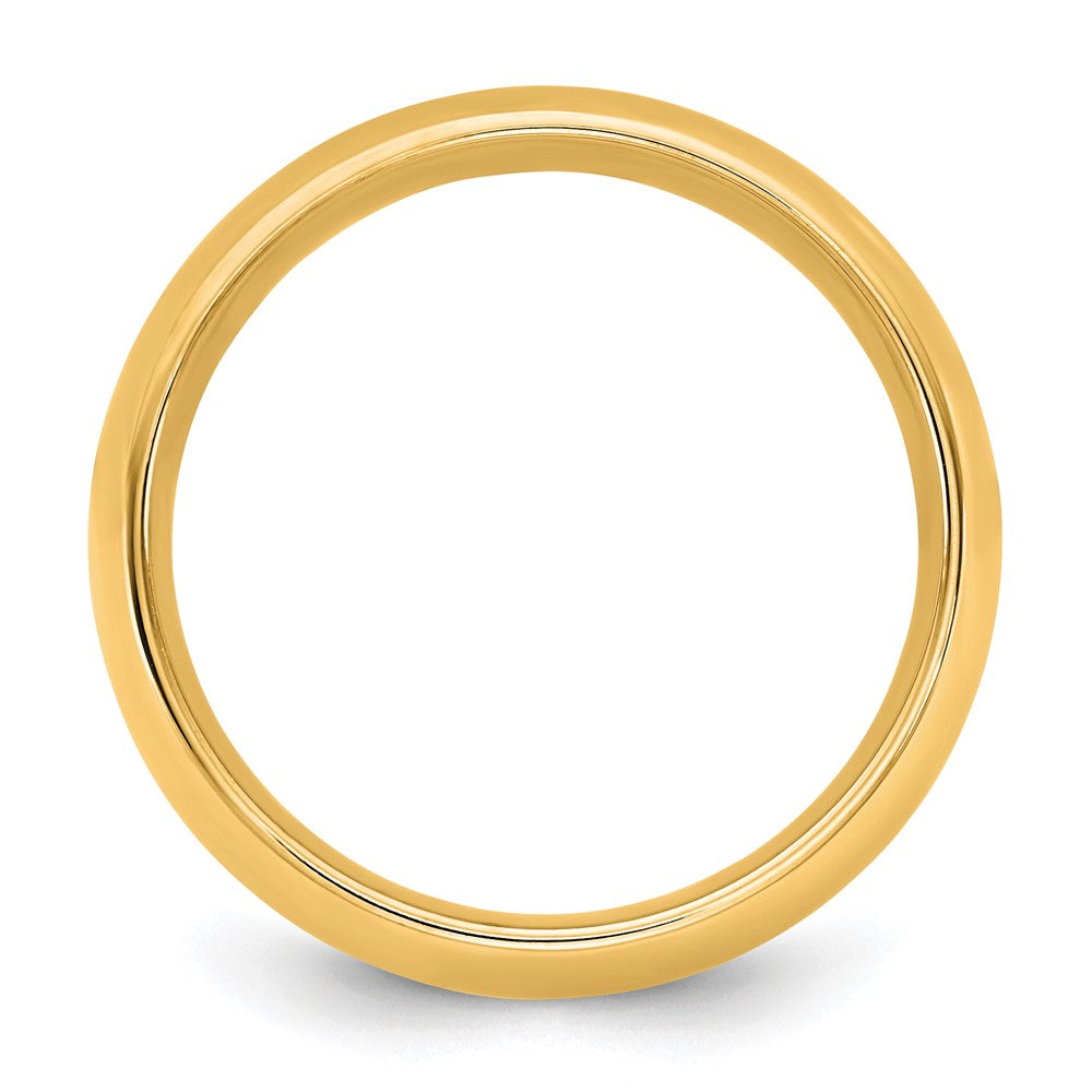 10K Gelbgold 1,5 mm Standard-Komfort-Ehering, Größe 4,5
