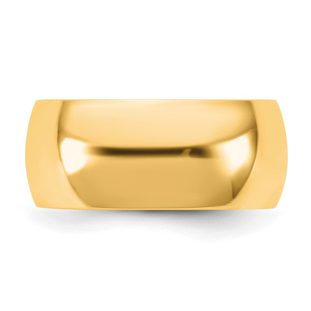 10K Gelbgold 9mm Standard-Komfort-Ehering Größe 10