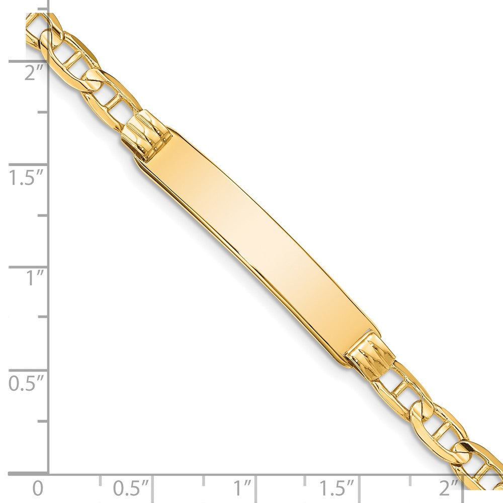 14K Anker Id Armband