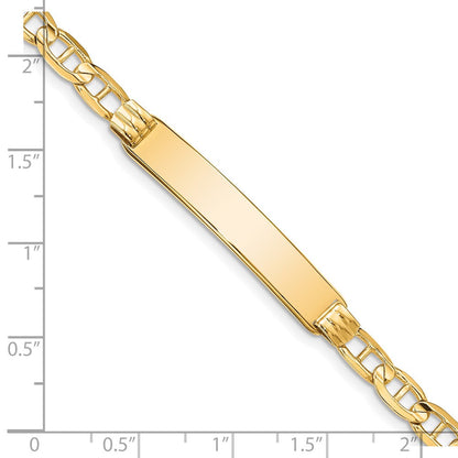 14K Anker Id Armband