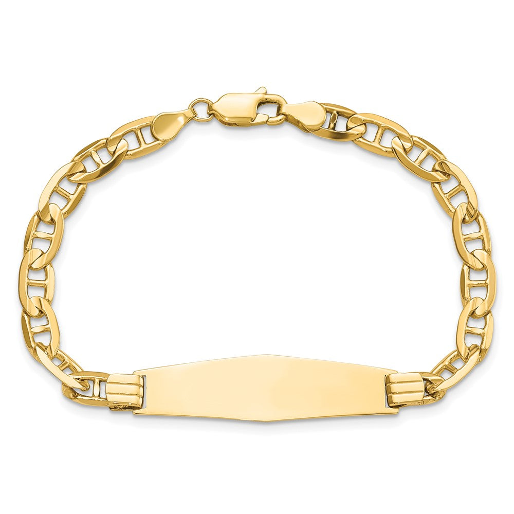 14K Anker Weich Diamant Form Id Armband