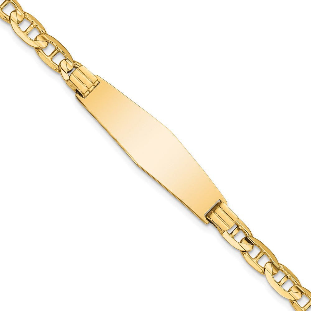 14K Anker Weich Diamant Form Id Armband